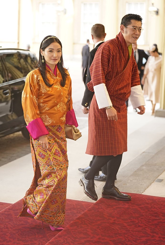 Η βασίλισσα και ο βασιλιάς του Μπουτάν.